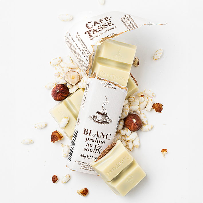 Bars Filled White Praline Rice Crisps (gefüllt)