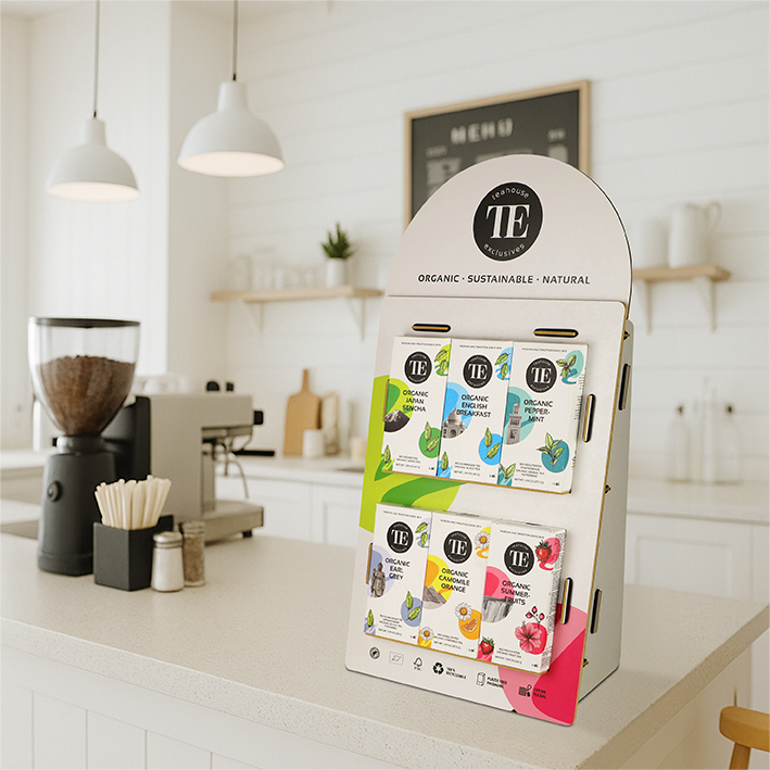 Organic Tea Counter Display*