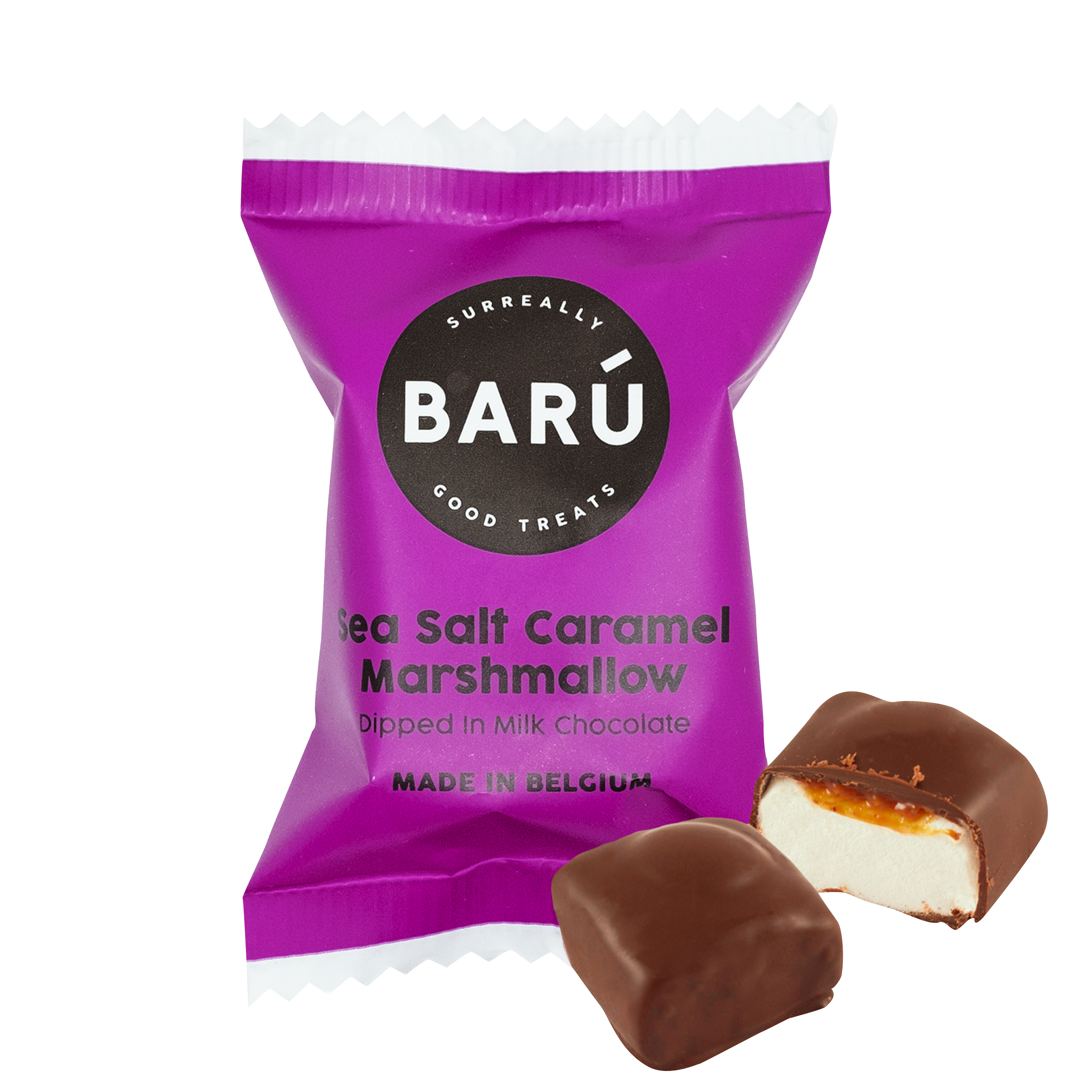 Flow Pack Milk Salted Caramel Marshmallows