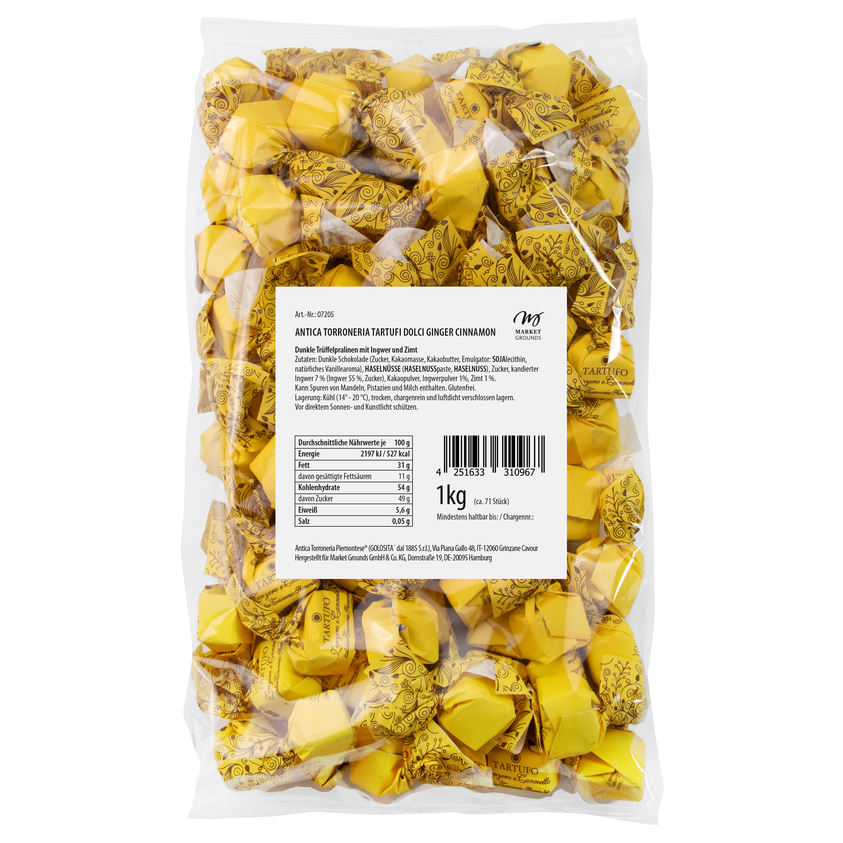 Tartufi Ginger Cinnamon