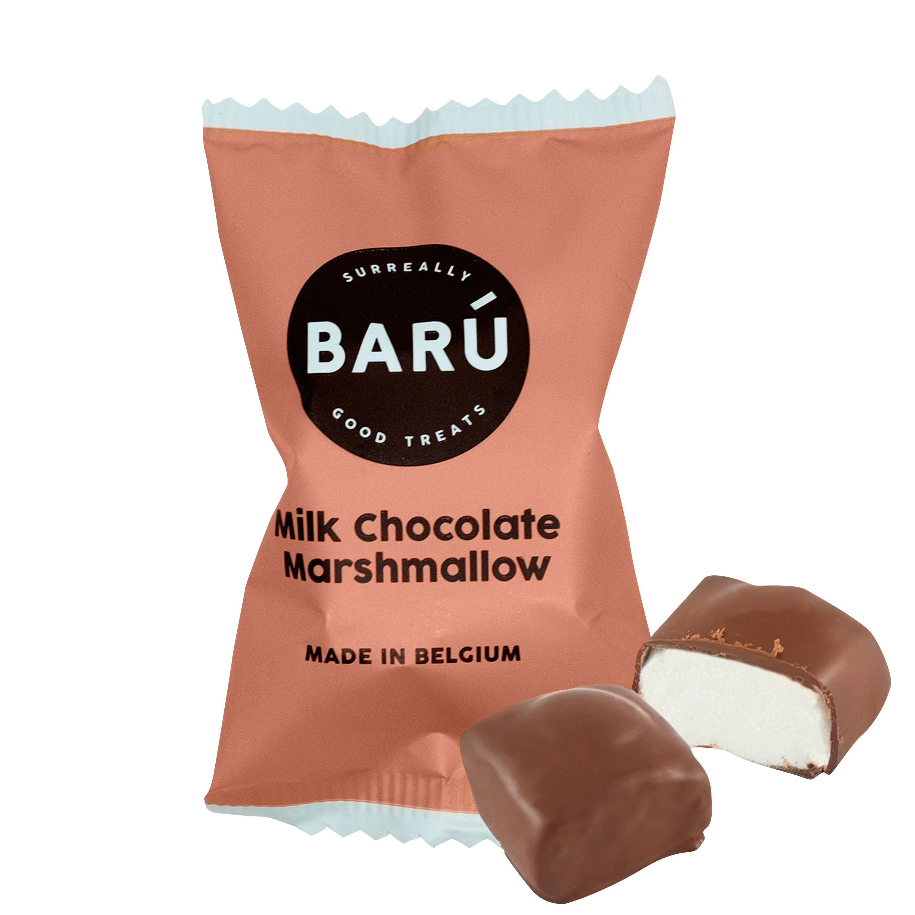 Flow Pack Milk Chocolate Marshmallows