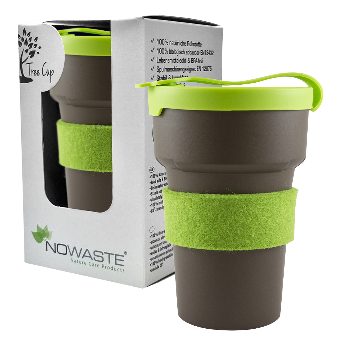 Re-Fillable Coffee Cup with Lid & Jacket