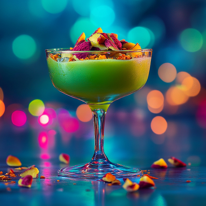Pistachio, Glass