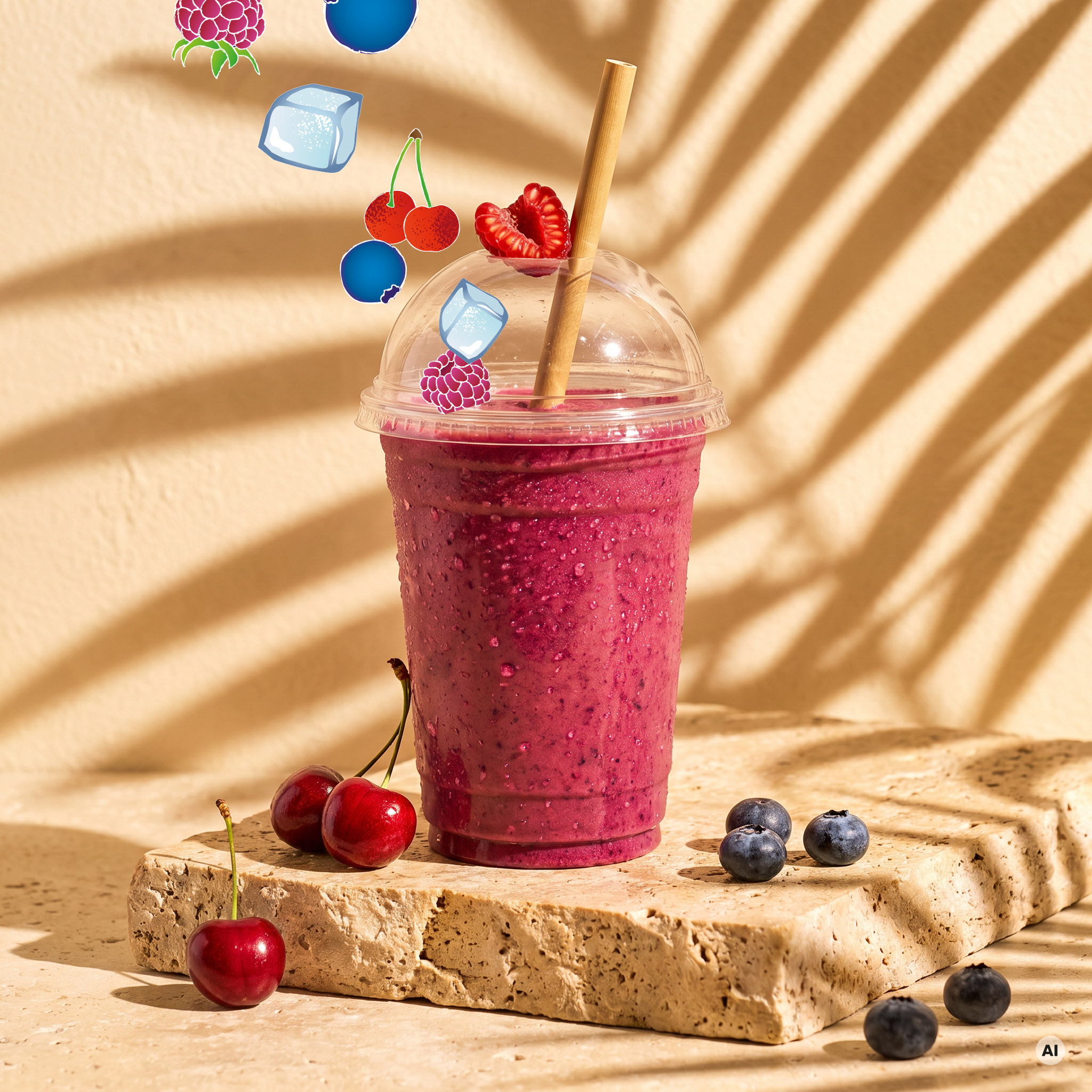 Summer Fruits Smoothie