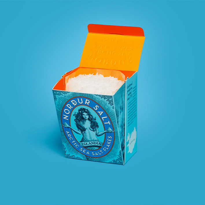 Arctic Sea Salt Flakes Natural Box