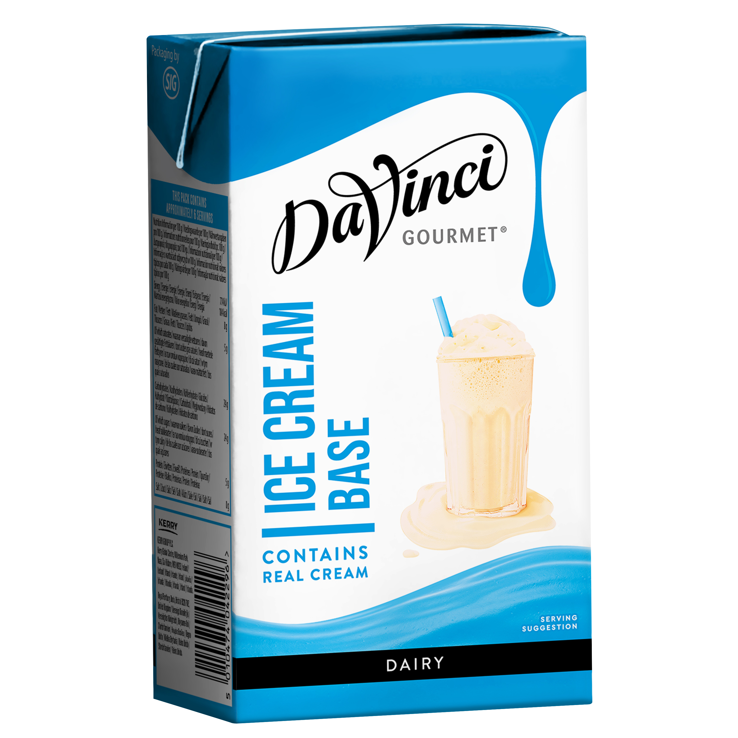 Ice Cream Base Liquid Frappé