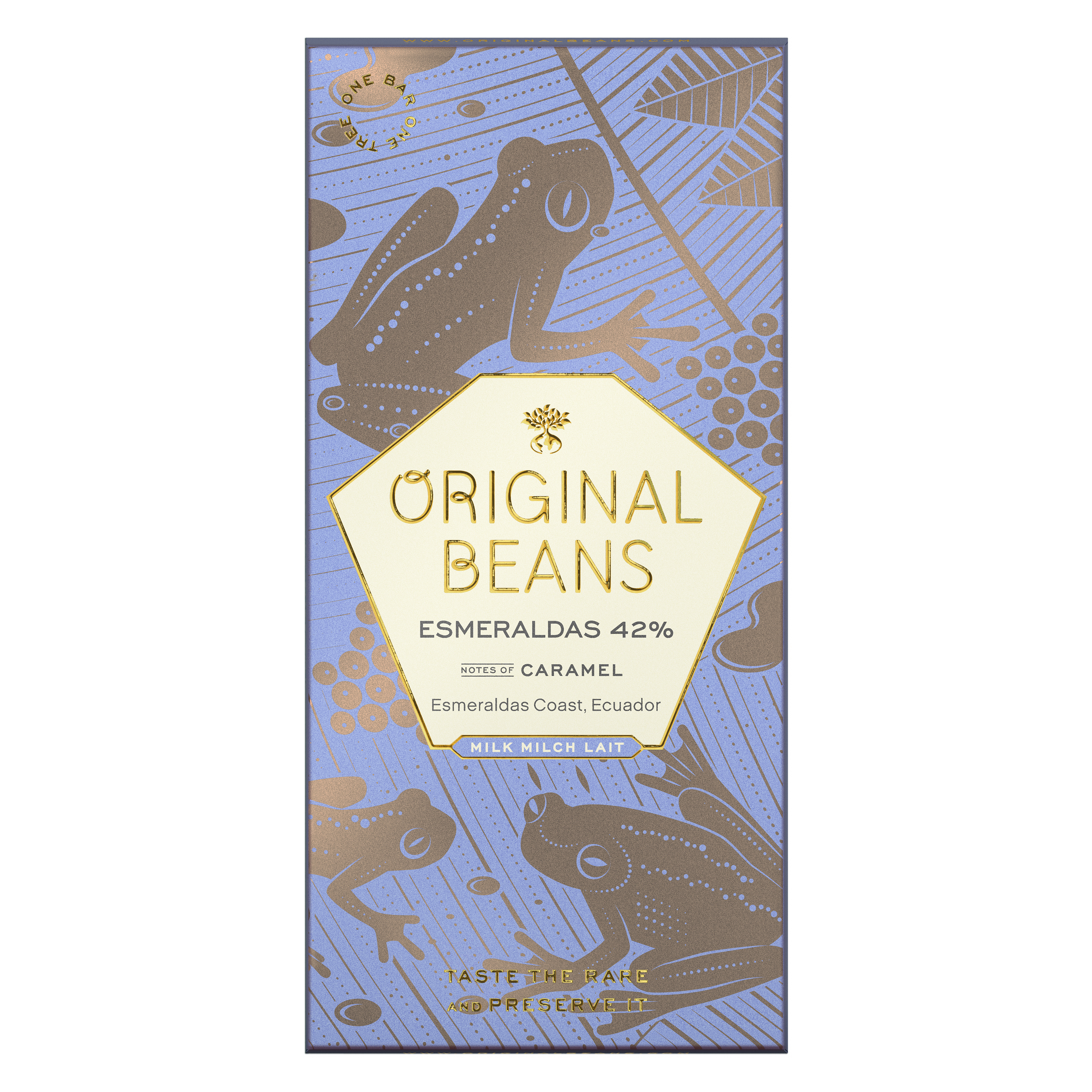 Organic Chocolate Milk Bar Esmeraldas 42%