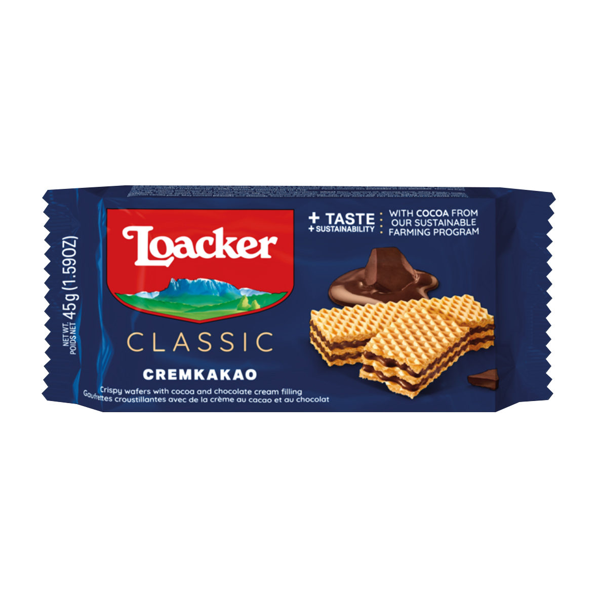 Classic Waffle with Cocoa Cream