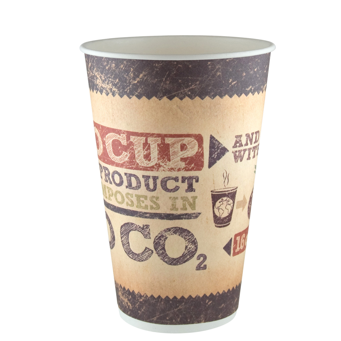 SW Hot Paper Cup ECO, 16 oz.