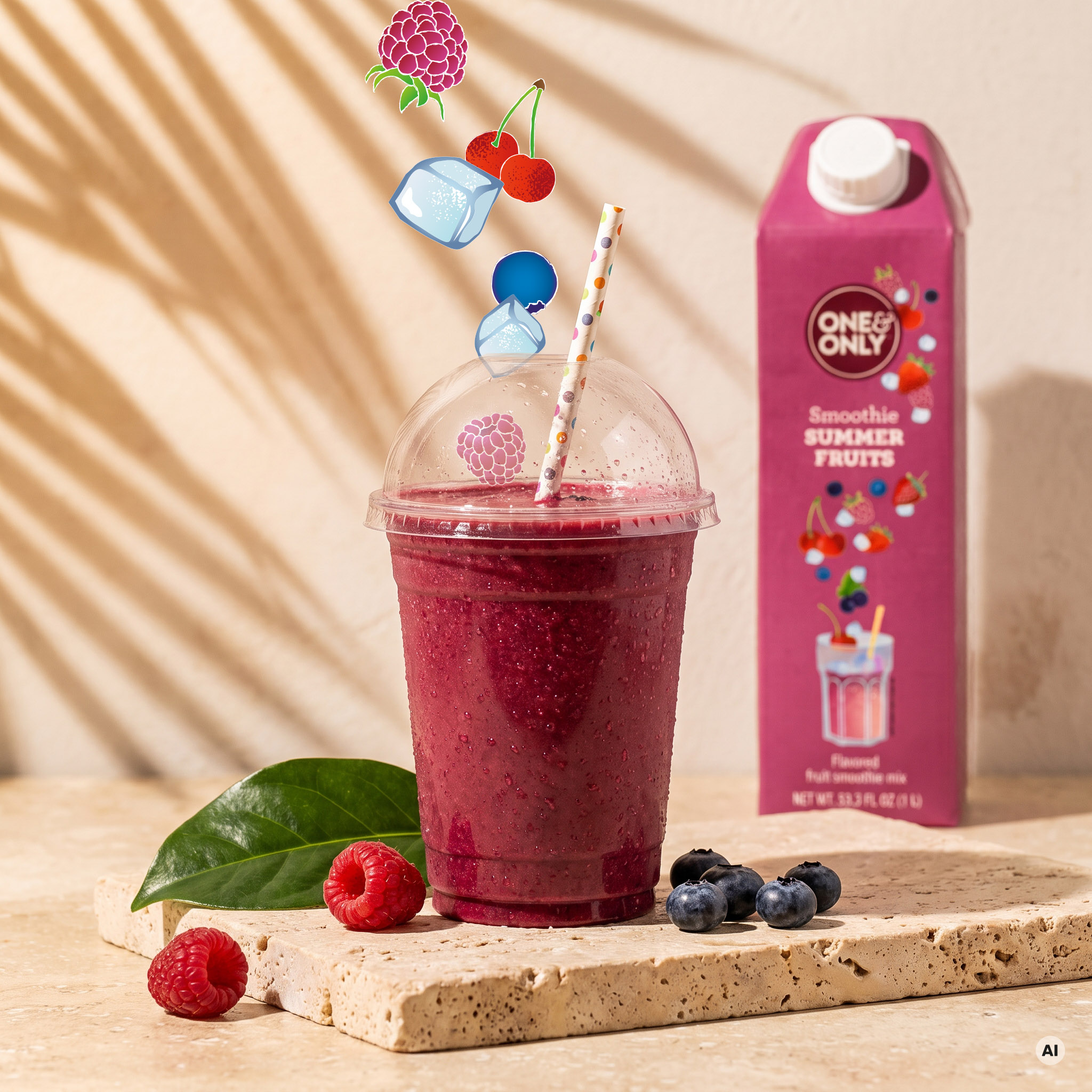 Summer Fruits Smoothie