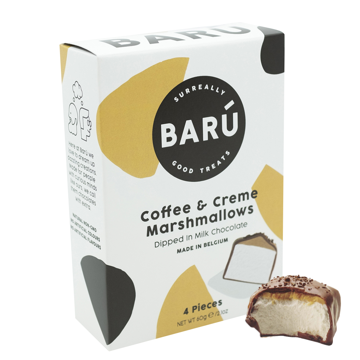 Milk Chocolate Marshmallows Coffee & Cream 4-Pack