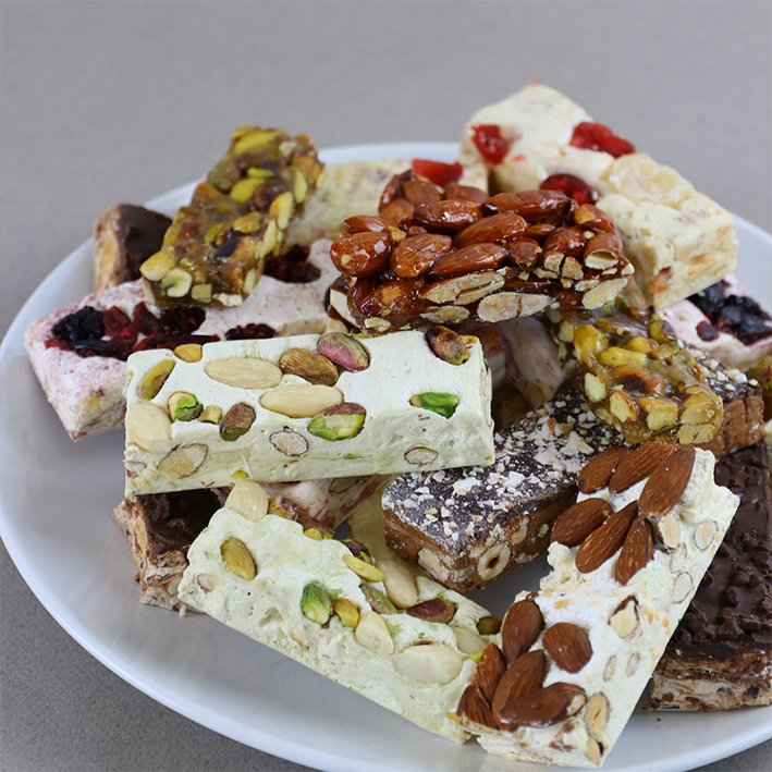 Soft Nougat Bars Traditional