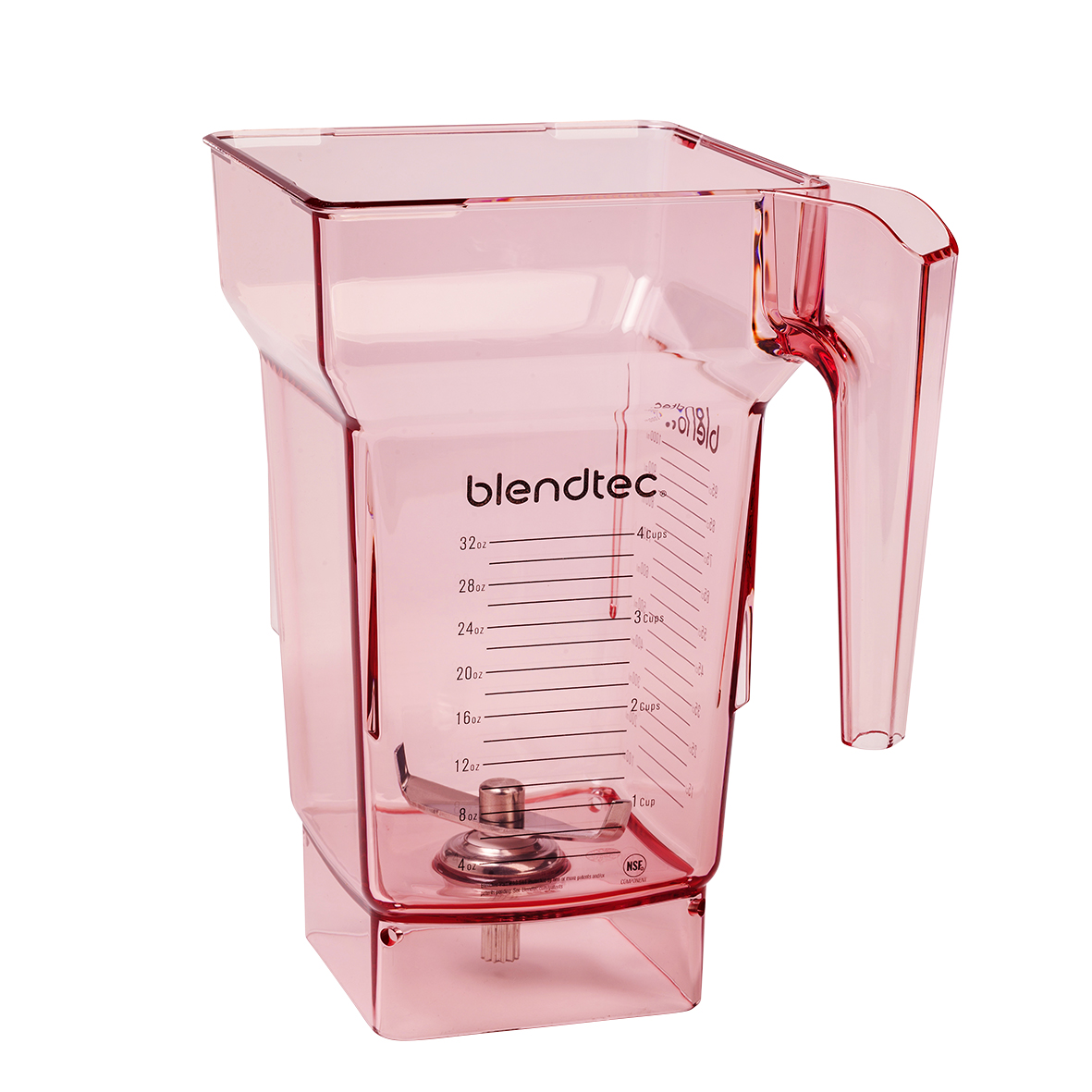 FourSide Jar Red, 1 l (incl. Hard Lid)