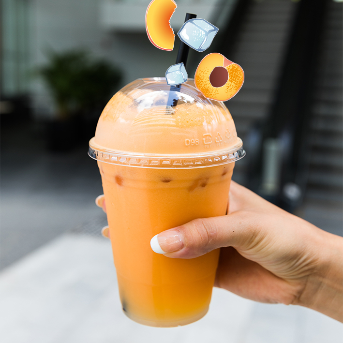 Smoothie Lazy Peach