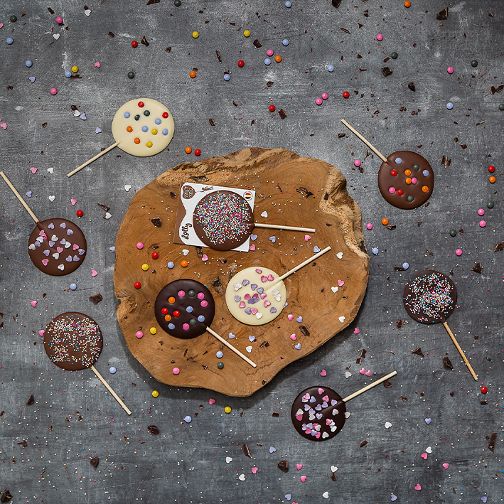 Milk Chocolate Lolly Topping Mix