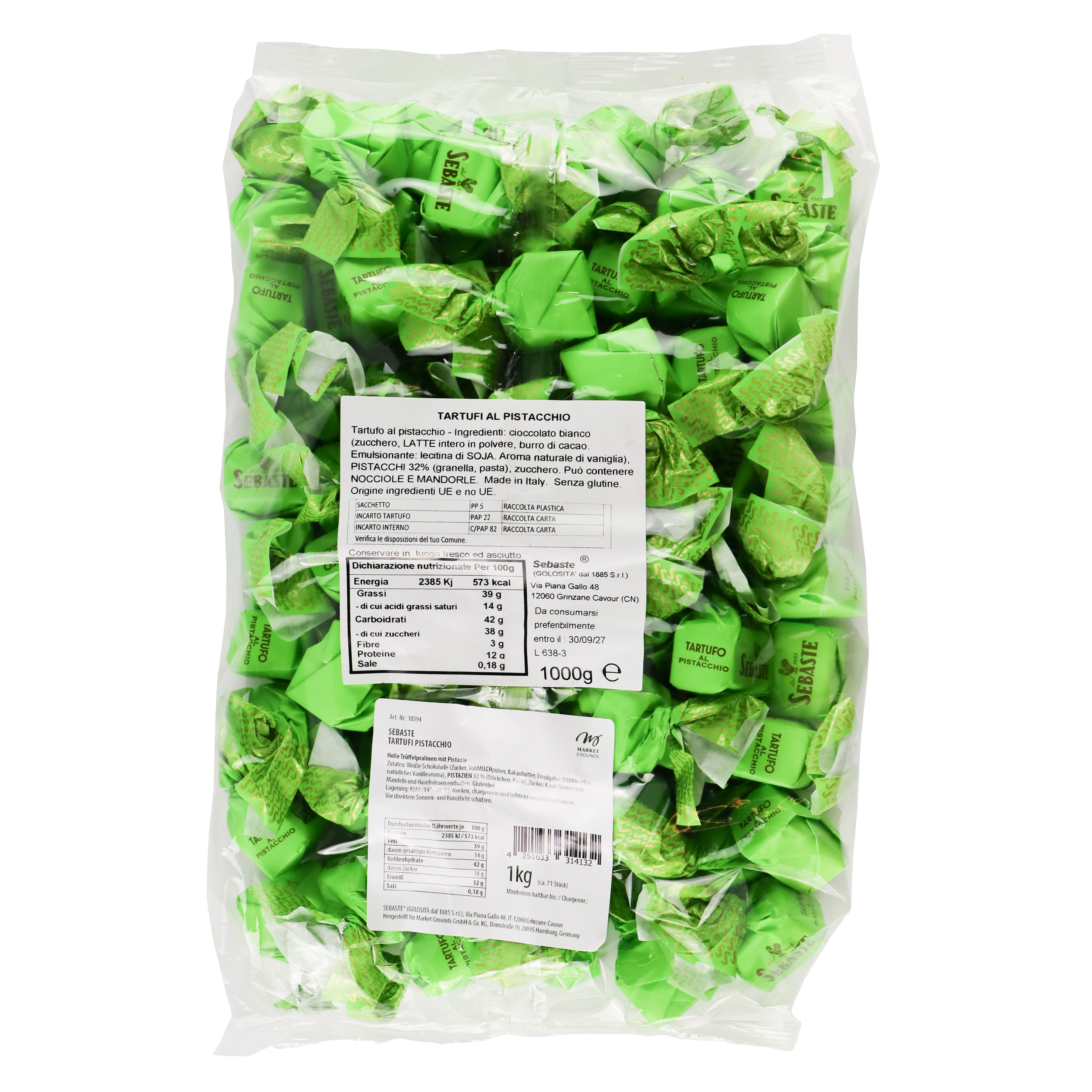Tartuf Dolci Pistacchio
