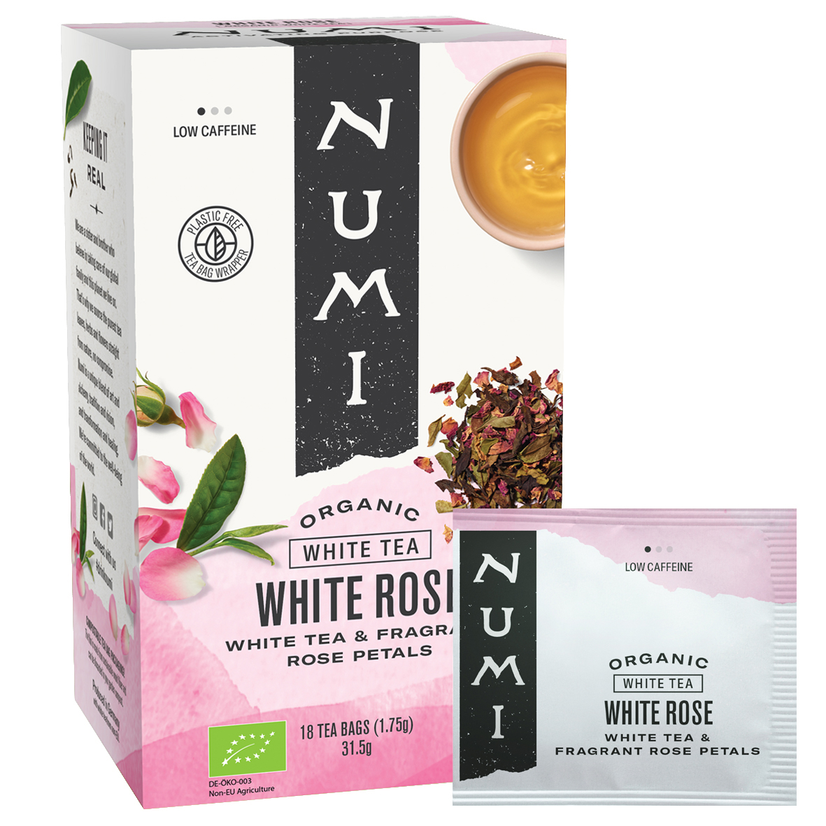 Organic White Rose