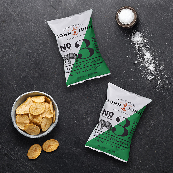 No. 3 Crisps Sea Salt & Vinegar