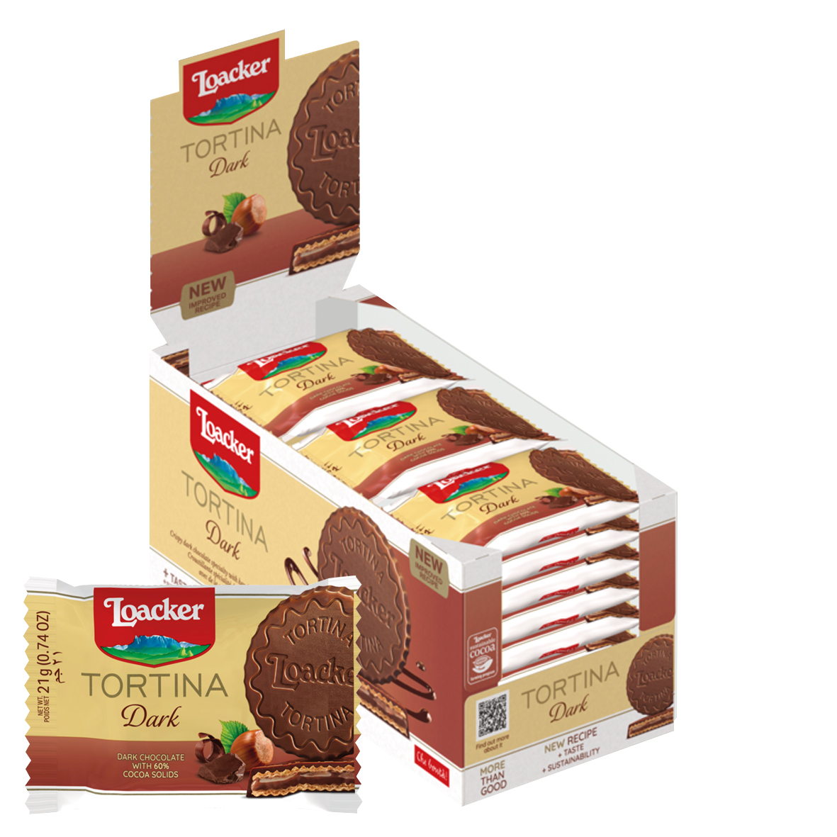 Tortina Dark Chocolate