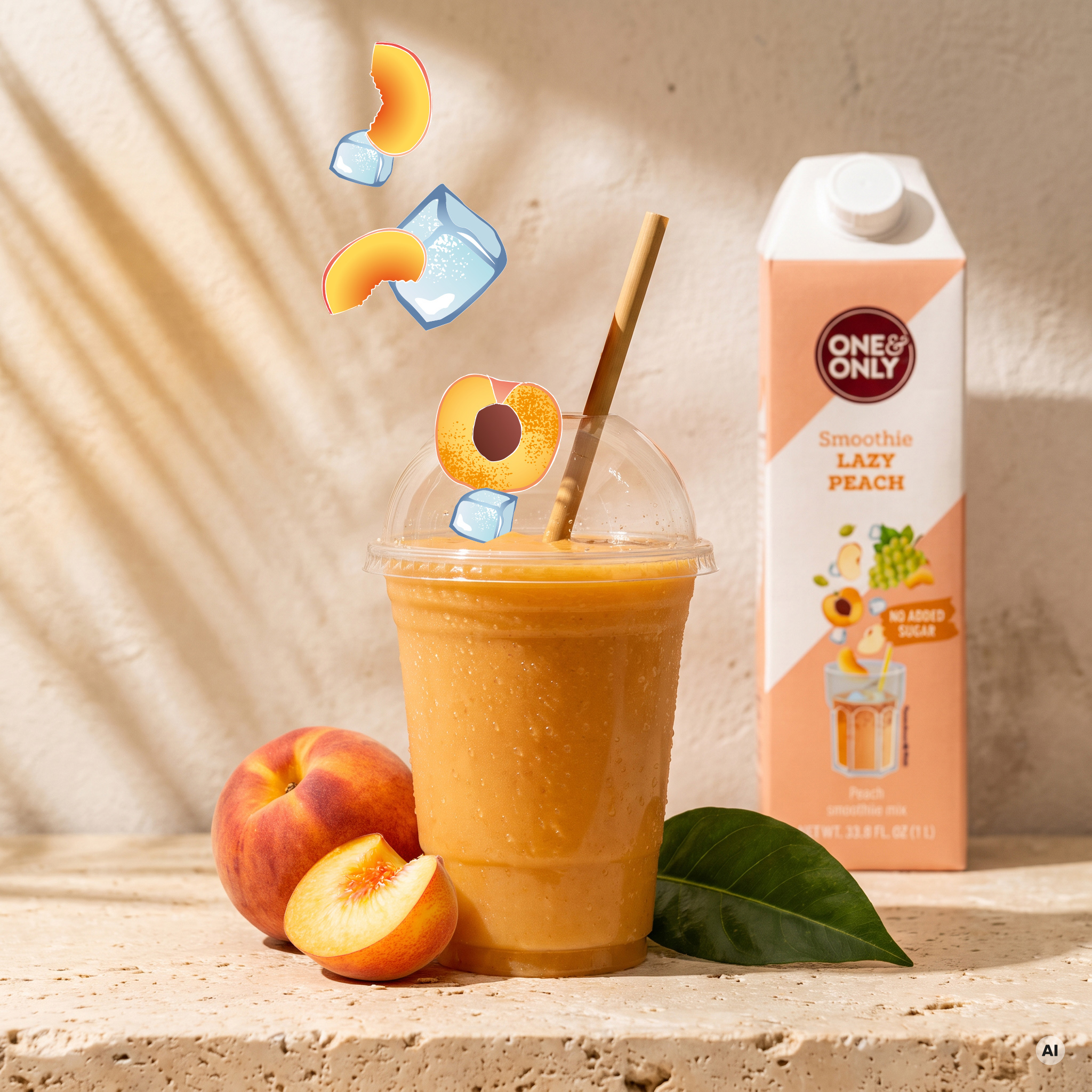 Smoothie Lazy Peach