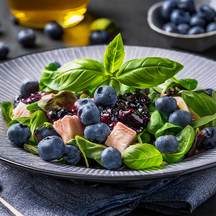 Pure Fruit Vinegar Blueberry & Basil