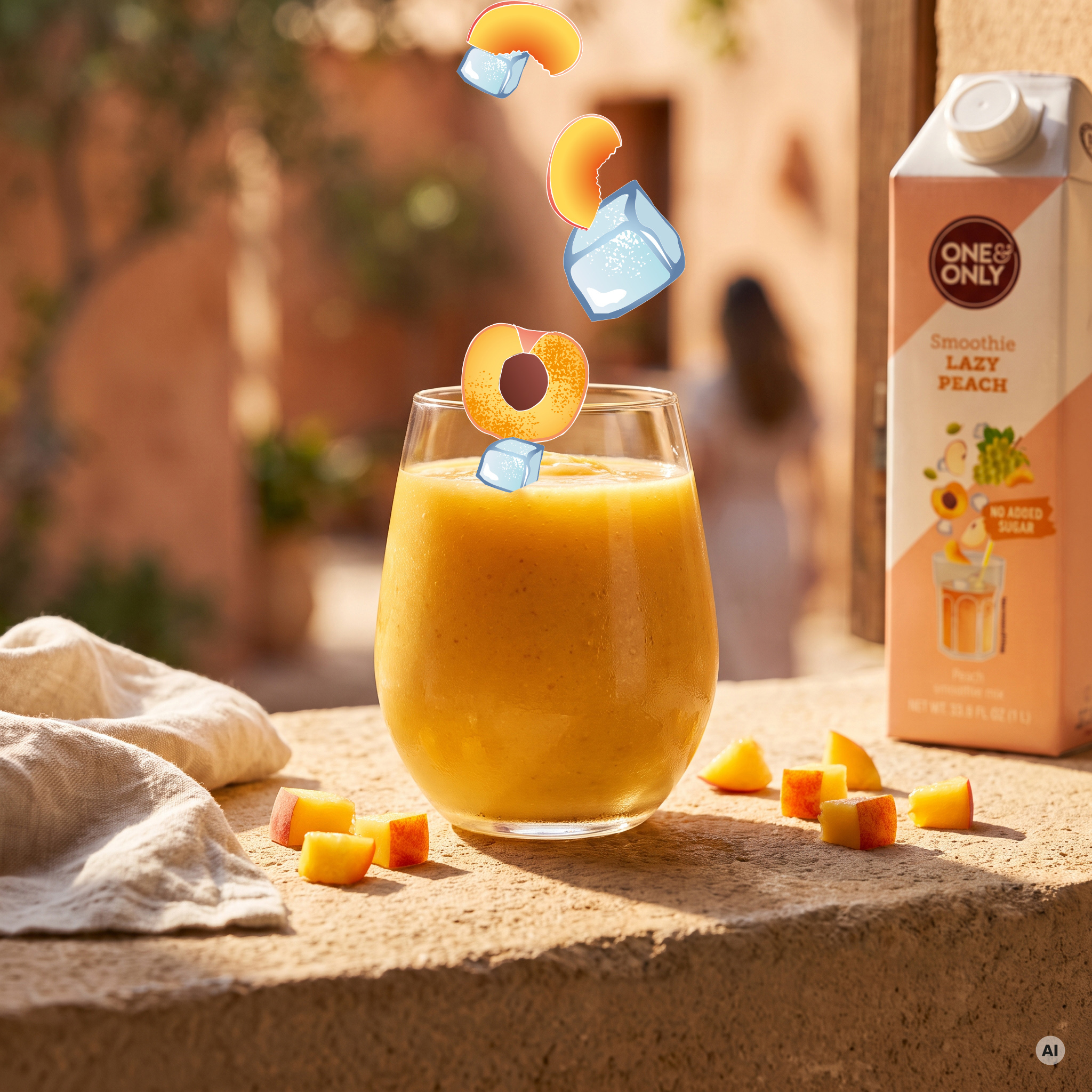 Smoothie Lazy Peach