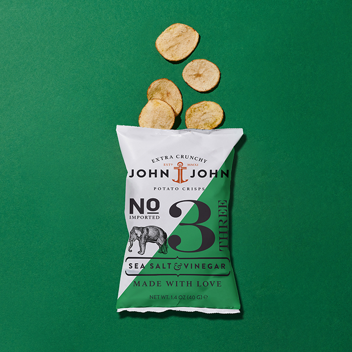 No. 3 Crisps Sea Salt & Vinegar