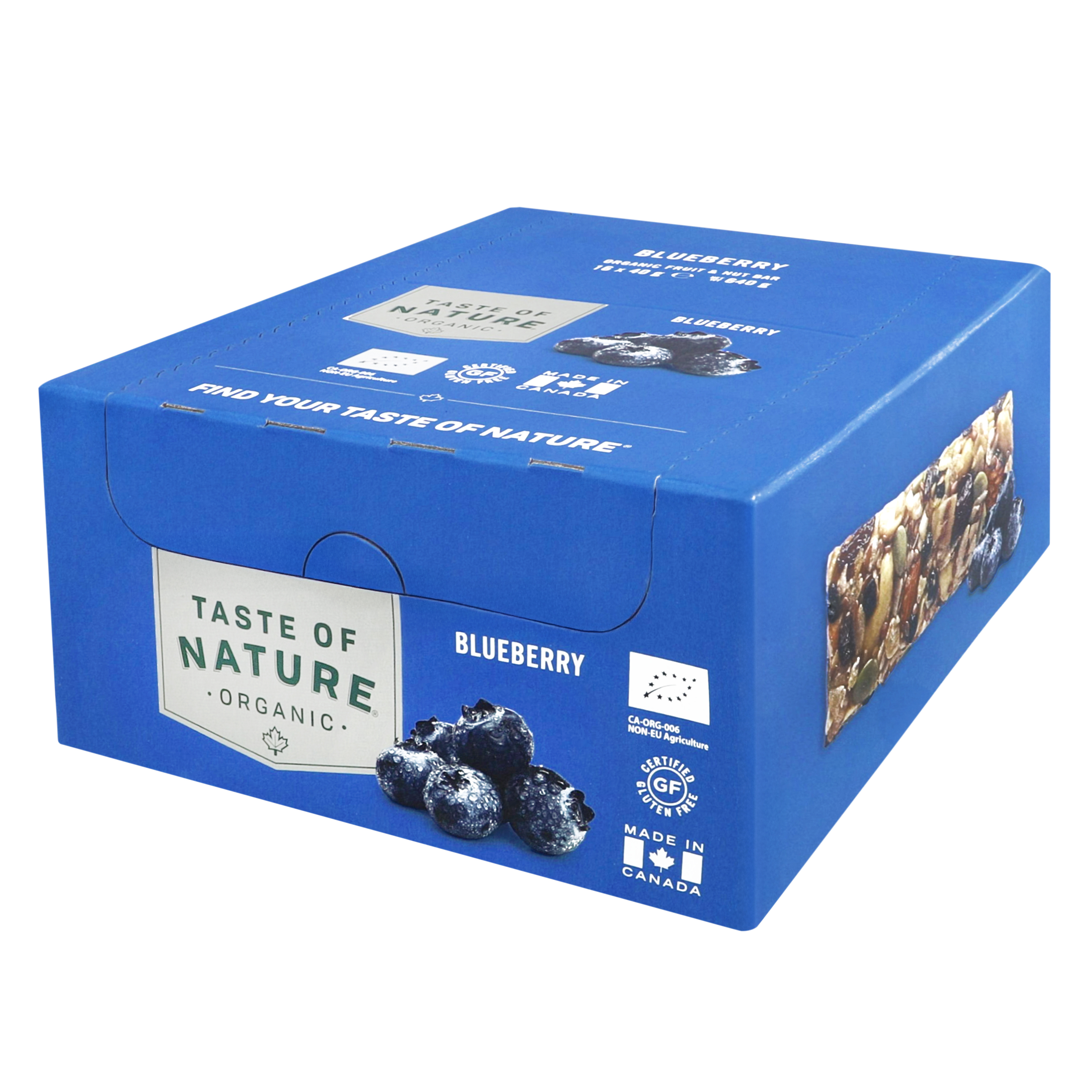 Organic Bar Blueberry